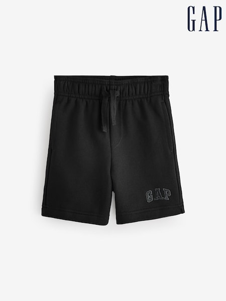 Gap Black Logo Pull On Fleece-Lined Shorts (4-13yrs) (F44839) | €15.50