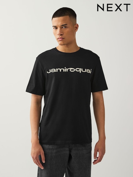 Black Jamiroquai - Corte estándar - Band Graphic Print T-Shirt (F45151) | 33 €