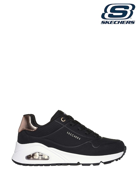 Negro - Skechers Girls Uno Gen1 Trainers (F45153) | 83 €