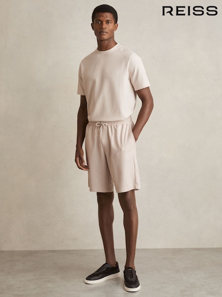 Reiss Zano Textured-Knit Shorts (F45266) | 95 €