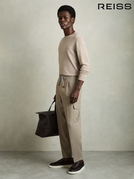 Reiss Loom Relaxed Drawstring Cargo Trousers (F45282) | 225 €