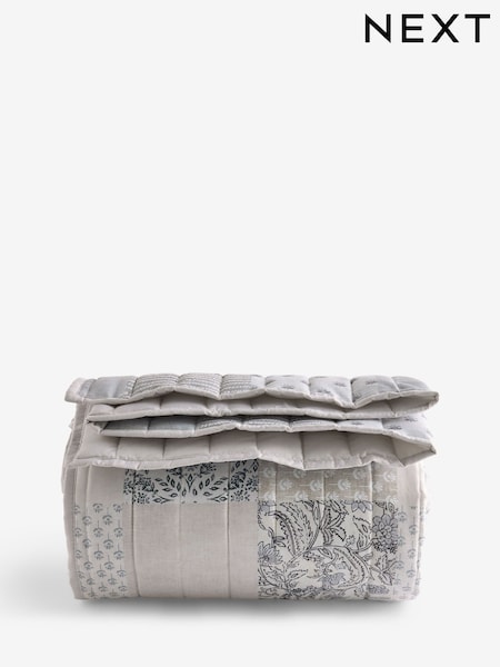 Floral Print Patchwork Bedspread (F45556) | 44 € - 78 €