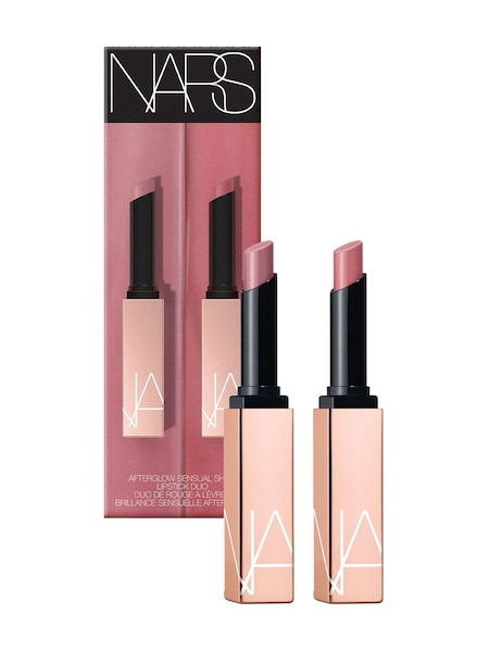 NARS Pink Afterglow Sensual Shine Lipstick Duo (Worth £49) (F45559) | €45