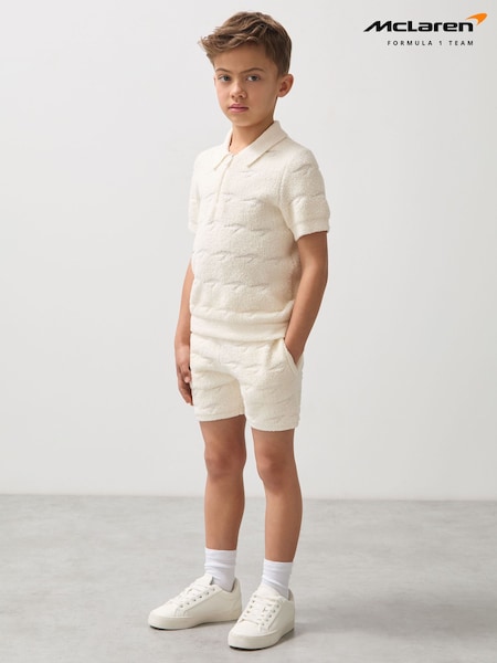 Reiss Coast McLaren F1 Team Speedmark Terry Shorts (F45678) | ‏245 د.إ.‏