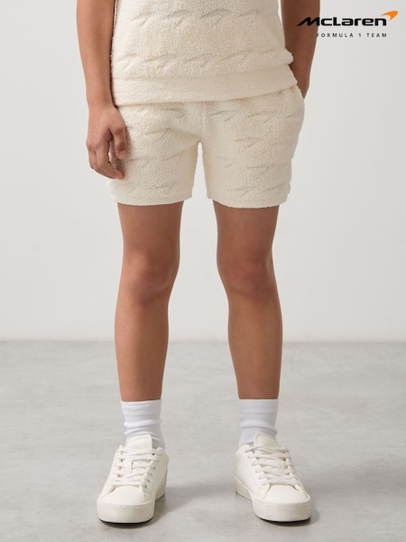 Reiss Coast McLaren F1 Team Speedmark Terry Shorts (F45682) | ‏274 د.إ.‏