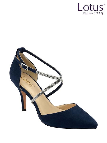 Lotus Pointed Toe Court Shoes (F45710) | €110