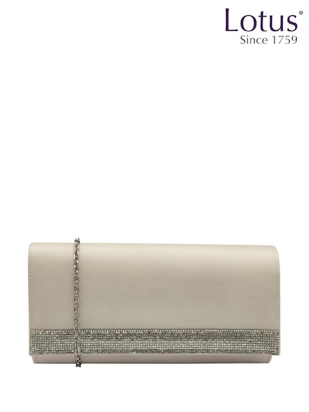 Nude - Lotus Clutch Bag With Chain (F45725) | 78 €