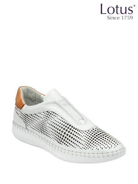 Lotus Leather Slip-On Casual Shoes (F45727) | € 86