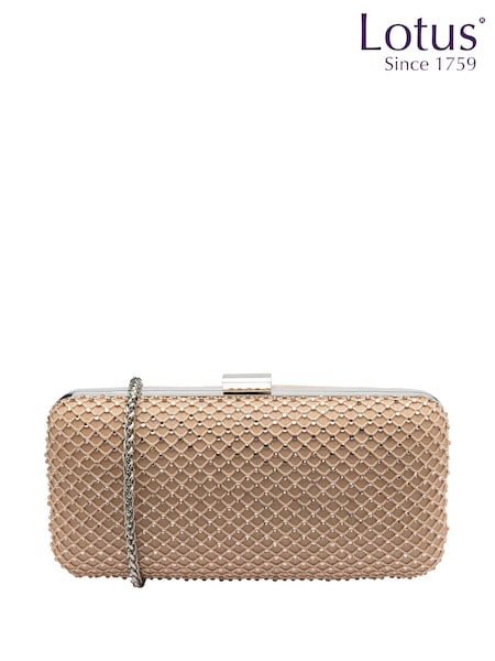Nude - Lotus Clutch Bag With Chain (F45739) | 94 €