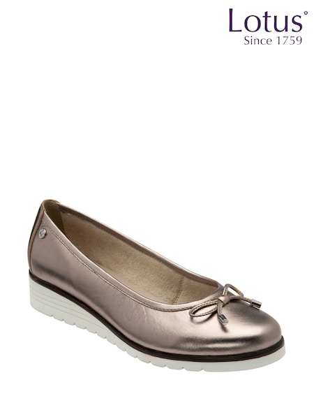 Lotus Grey Slip-Ons Casual Shoes (F45752) | $87
