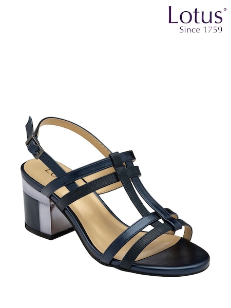 Lotus Blue Open Toe Sandals (F45755) | ₪327
