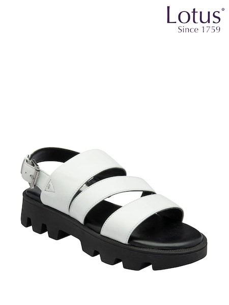 Blanco - Lotus Flatform Slingback Sandals (F45771) | 78 €