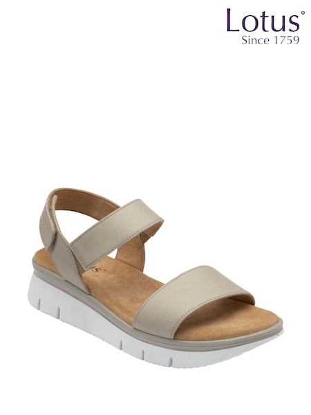 Lotus Leather Slingback Sandals (F45775) | 447 LEI