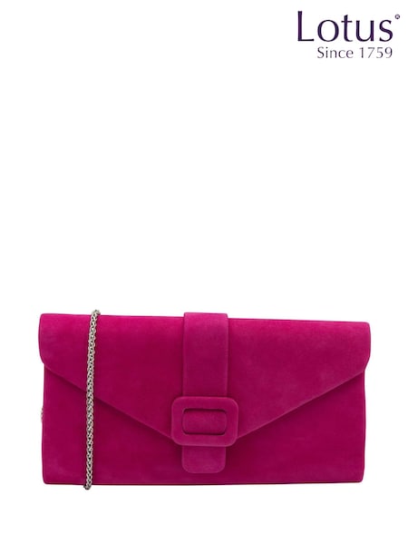 Lotus Pink Clutch Bag with Chain (F45780) | €114