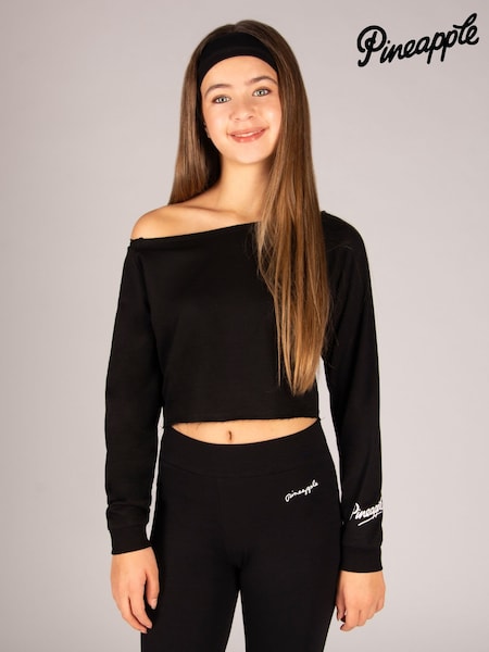 Pineapple Off Shoulder Long Sleeve Top (F45811) | €26