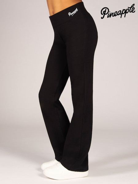 Pineapple Black Bootcut Jersey Trousers (F45812) | 119 QAR