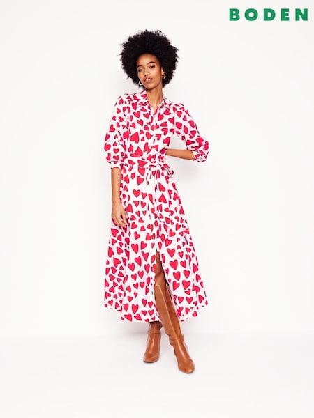 Boden Clara 100% Cotton Shirt Dress (F45875) | 202 €