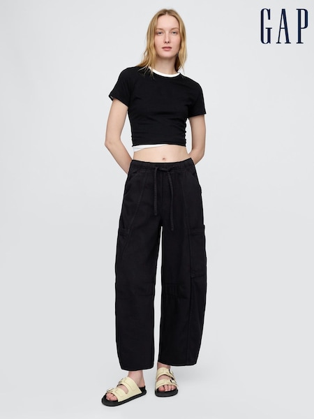 Gap Black Mid Rise UltraSoft Easy Horseshoe Jeans (F46023) | €79