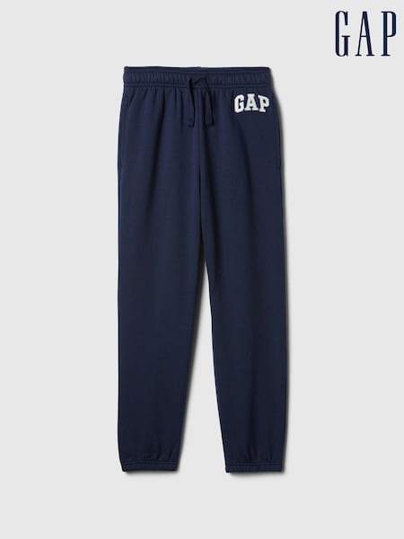 Gap Navy Blue Logo Cuffed Joggers (4-13yrs) (F46057) | €24