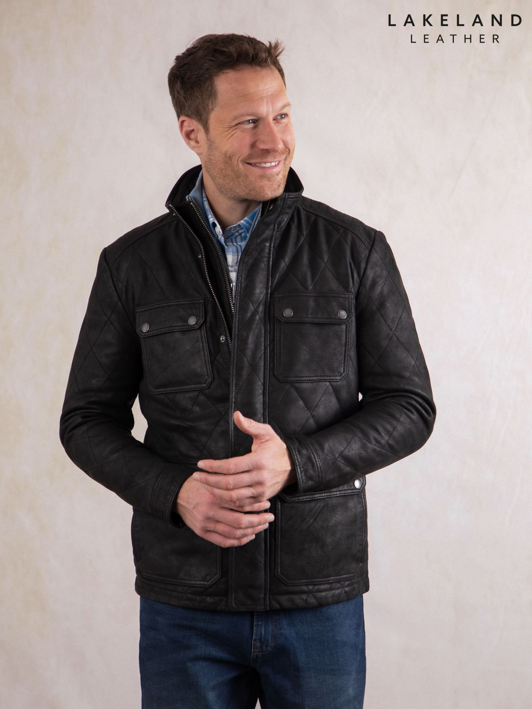 Buy Men's Lakeland Leather Brown Utility Online | Next USA