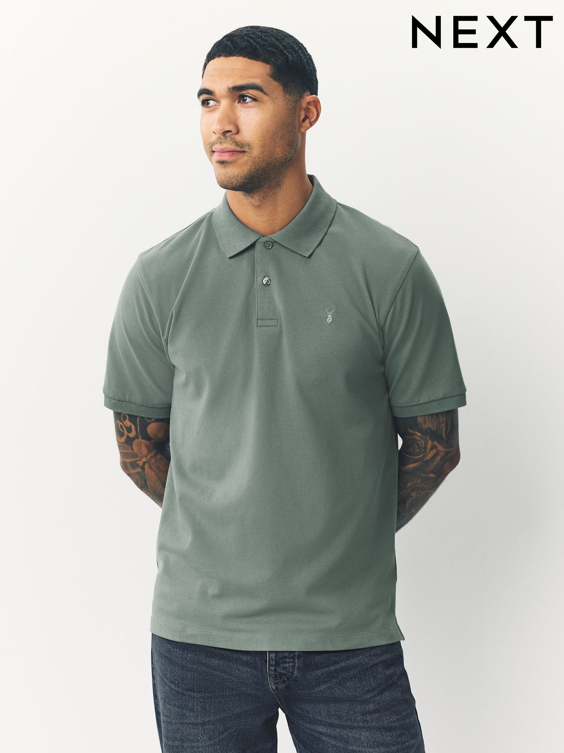 トップス Pedestal polo Men's Polo Shirts | Next Official Site