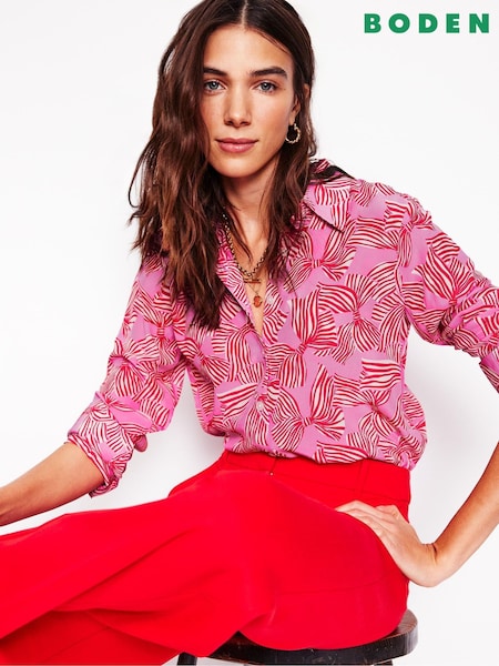Boden Sienna Silk Shirt (F46283) | €221