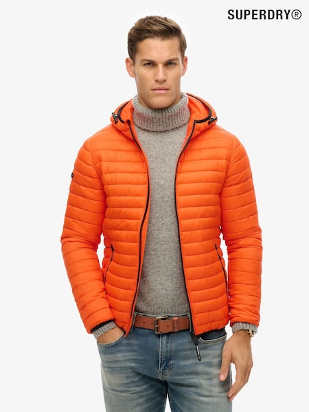 Superdry Orange Hooded Fuji Lite Jacket (F46388) | €136