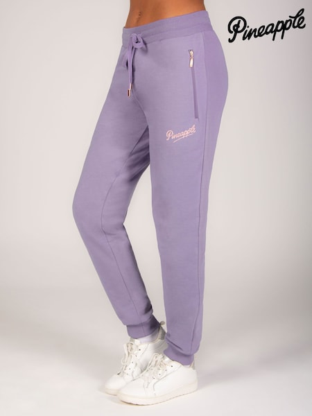 Pineapple Purple Skinny Zip Joggers (F46404) | R$ 335