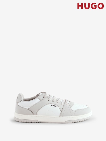 Hellgrau - HUGO Hadrian Trainers (F46458) | 259 €
