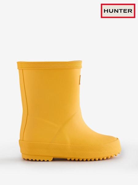 Gelb - Hunter Kids First Matte Wellies (F46514) | 62 €