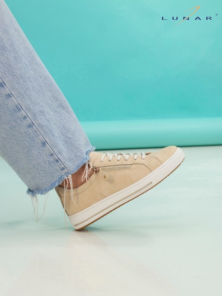 Lunar Natural Athens Trainers (F46587) | ₪251