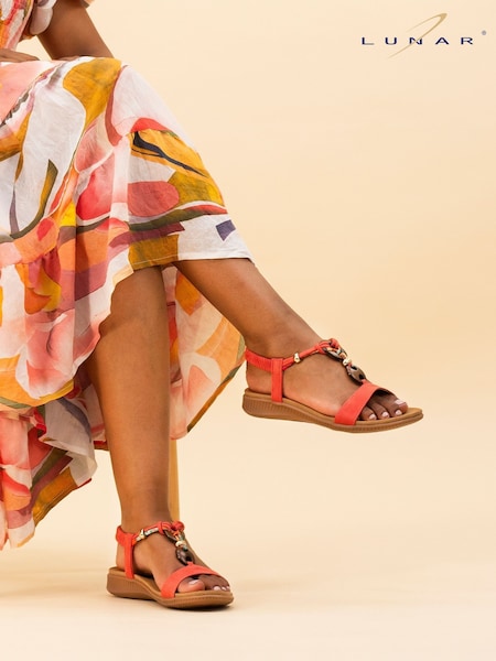 Lunar Orange Brava Sandals (F46603) | €47