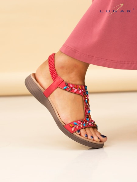 Lunar Red Ravello Sandals (F46644) | €51