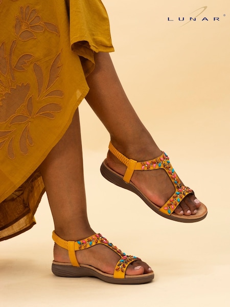 Lunar Yellow Ravello Sandals (F46692) | €51