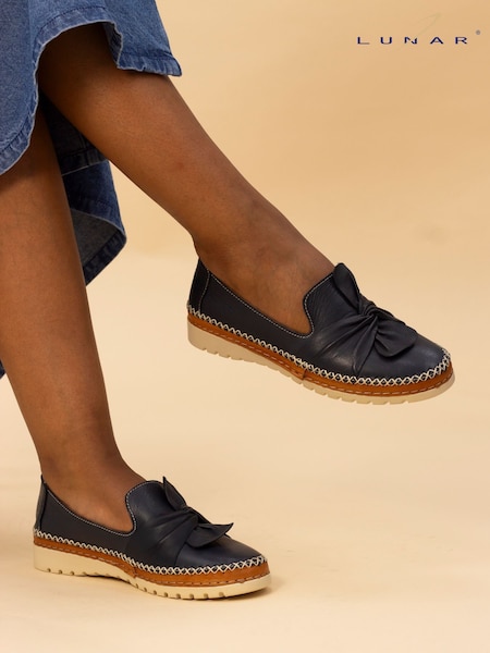 Lunar Blue Kristen Leather Shoes (F46762) | € 86
