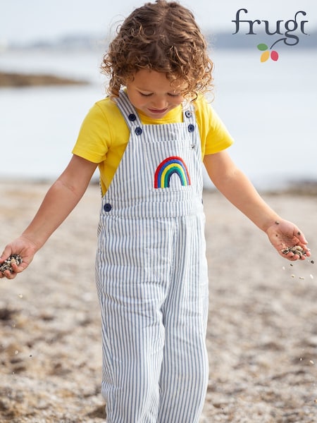 Frugi Blue Hugh Dungaree (F46812) | R$ 315 - R$ 335