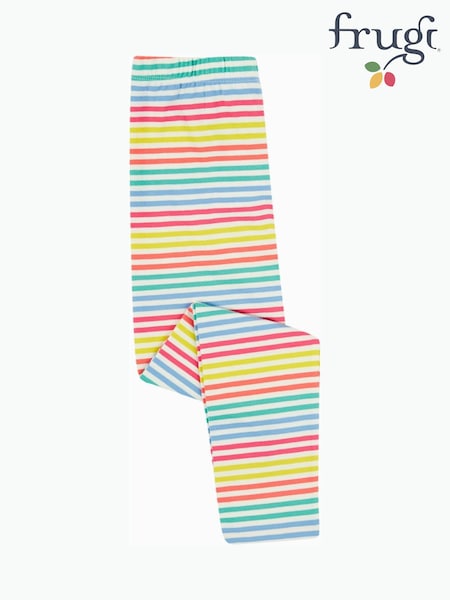 Frugi Blue Bunny Printed Leggings (F46898) | €21 - €24
