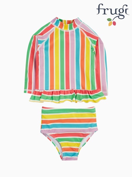 Frugi Pink Waverley Rash Vest Set (F46907) | 209 LEI - 223 LEI