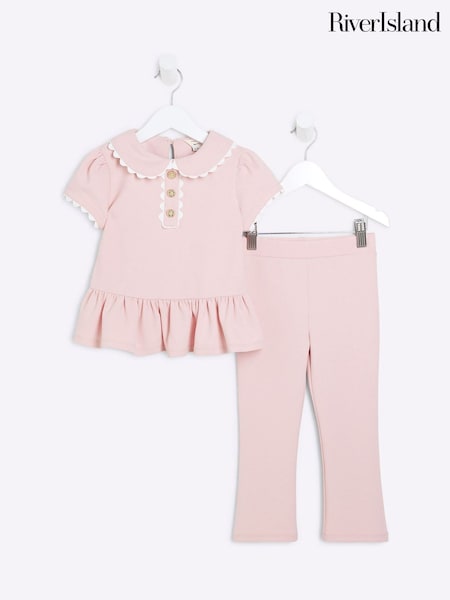 River Island Girls Collared Peplum Set (F46988) | ‏155 ر.س.‏