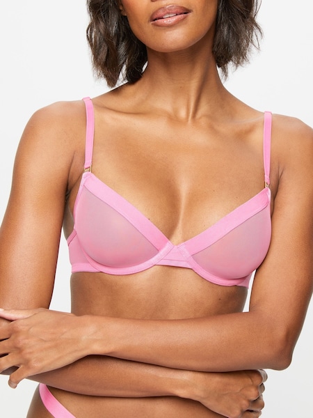 KBX Pink Zadie Non-Pad Plunge Bra (F47129) | 961 UAH