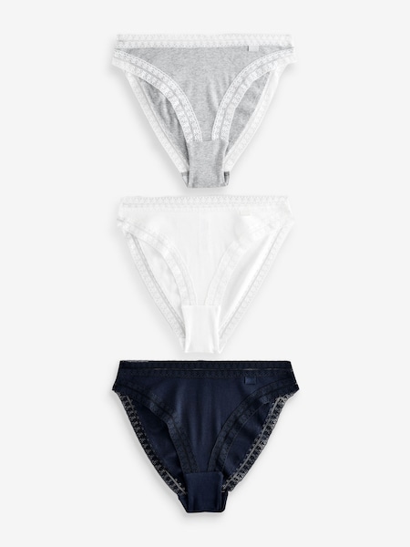KBX Blue Brazillian Brazilian Knickers 3 Pack (F47160) | €25