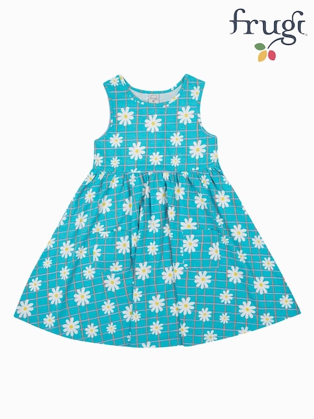 Frugi Blue Holiday Summer Dress (F47227) | $42 - $49