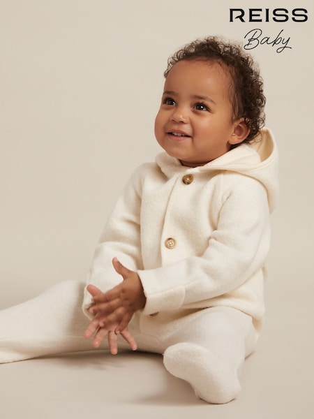 Reiss Jesse Hooded Boiled-wool Pram Suit (F47277) | ‏401‏₪