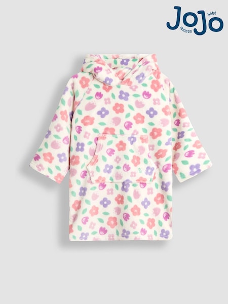 Rosa geblümt - JoJo Maman Bébé Cosy Hooded Blanket (F47412) | 38 €
