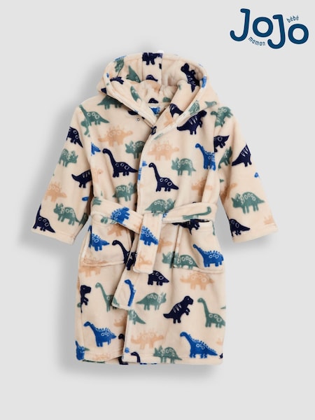 JoJo Maman Bébé Stone Dino Dressing Gown (F47423) | €41