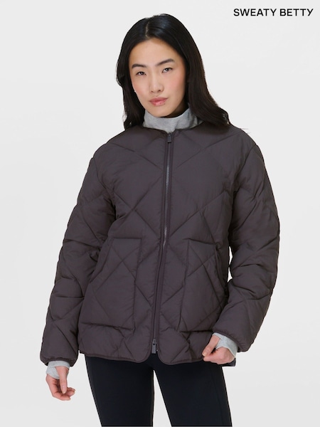Gri - Sweaty Betty On The Move Jachetă matlasată (F47674) | 1,080 LEI