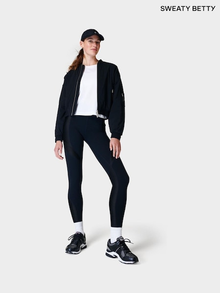 Sweaty Betty Black Explorer Bomber Jacket (F47696) | €118