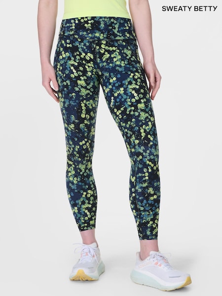 Sweaty Betty Dark Green 7/8 Length Power Workout Leggings (F47700) | €112