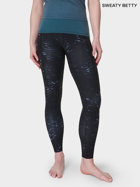 כחול  - Sweaty Betty Power Pro Workout Leggings (F47710) | ‏443‏₪