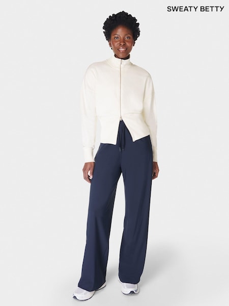 Albastru - Sweaty Betty Explorer Evazat 30" Pantaloni (F47711) | 879 LEI